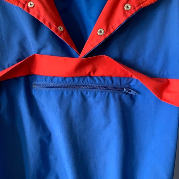 Vintage Windbreaker Jacket with Kangaroo Pouch Pocket - Picture 3 of 14